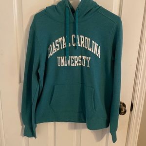 Green Coastal Carolina Hoodie - size large